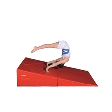 Beemat Folding Gymnastic Incline Wedge - Red