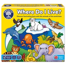 Orchard Toys Where Do I Live? Game