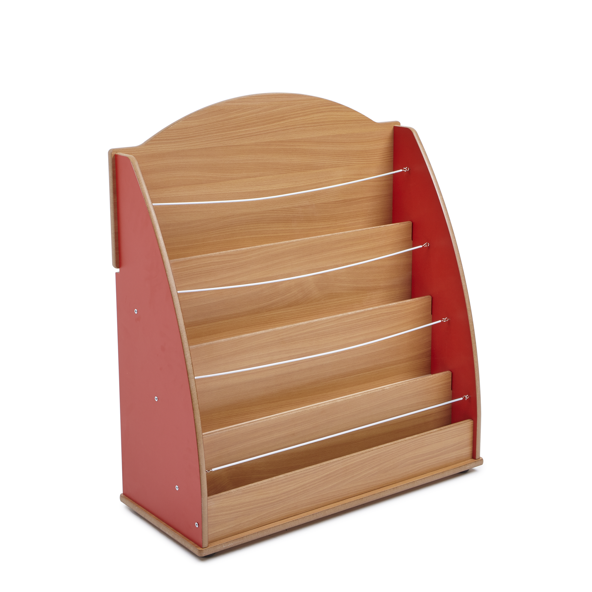 Small Faceon Book Display Unit Beech
