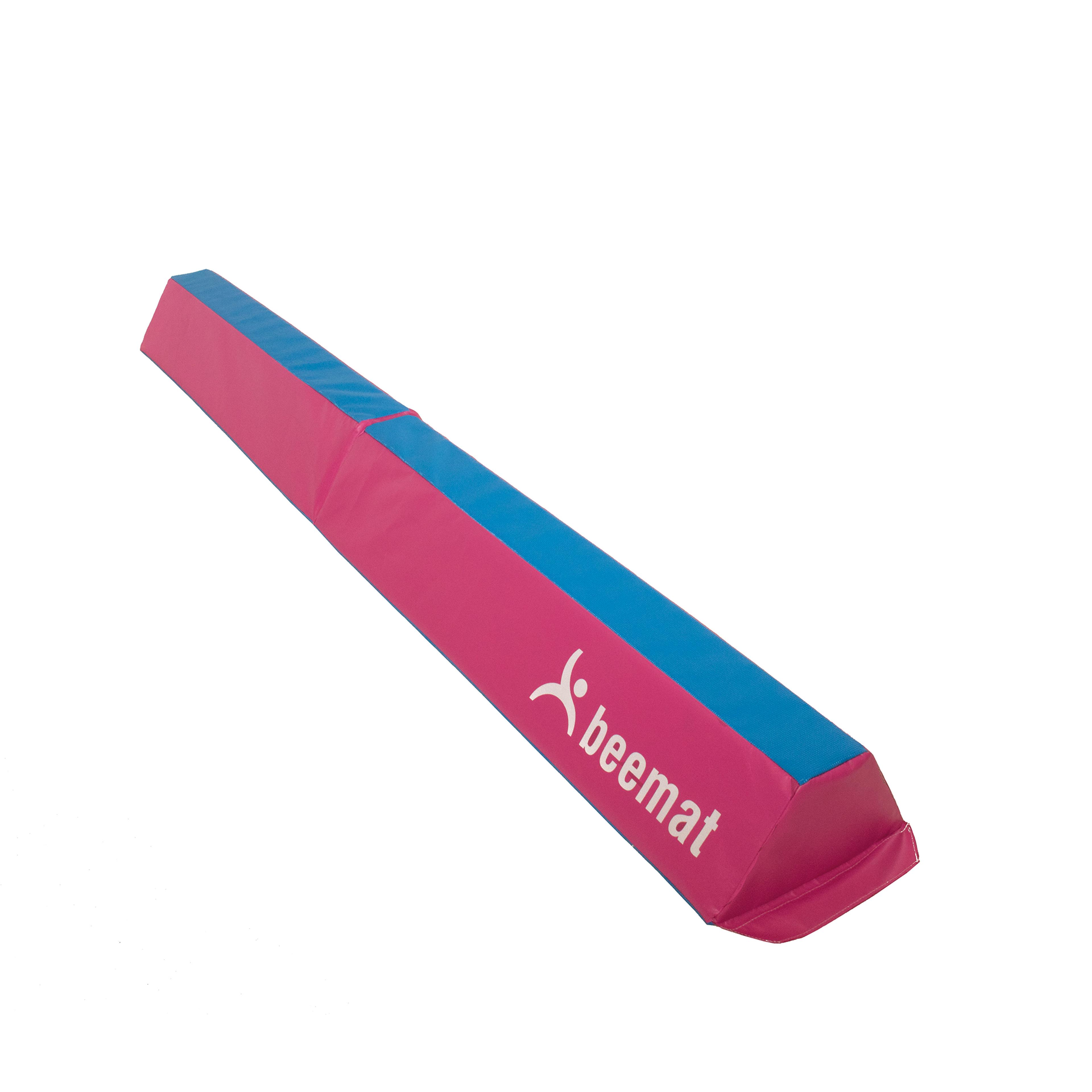 Beemat Folding Balance Beam - Pink/Blue - 2m