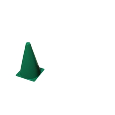 Plastic Cone - Green
