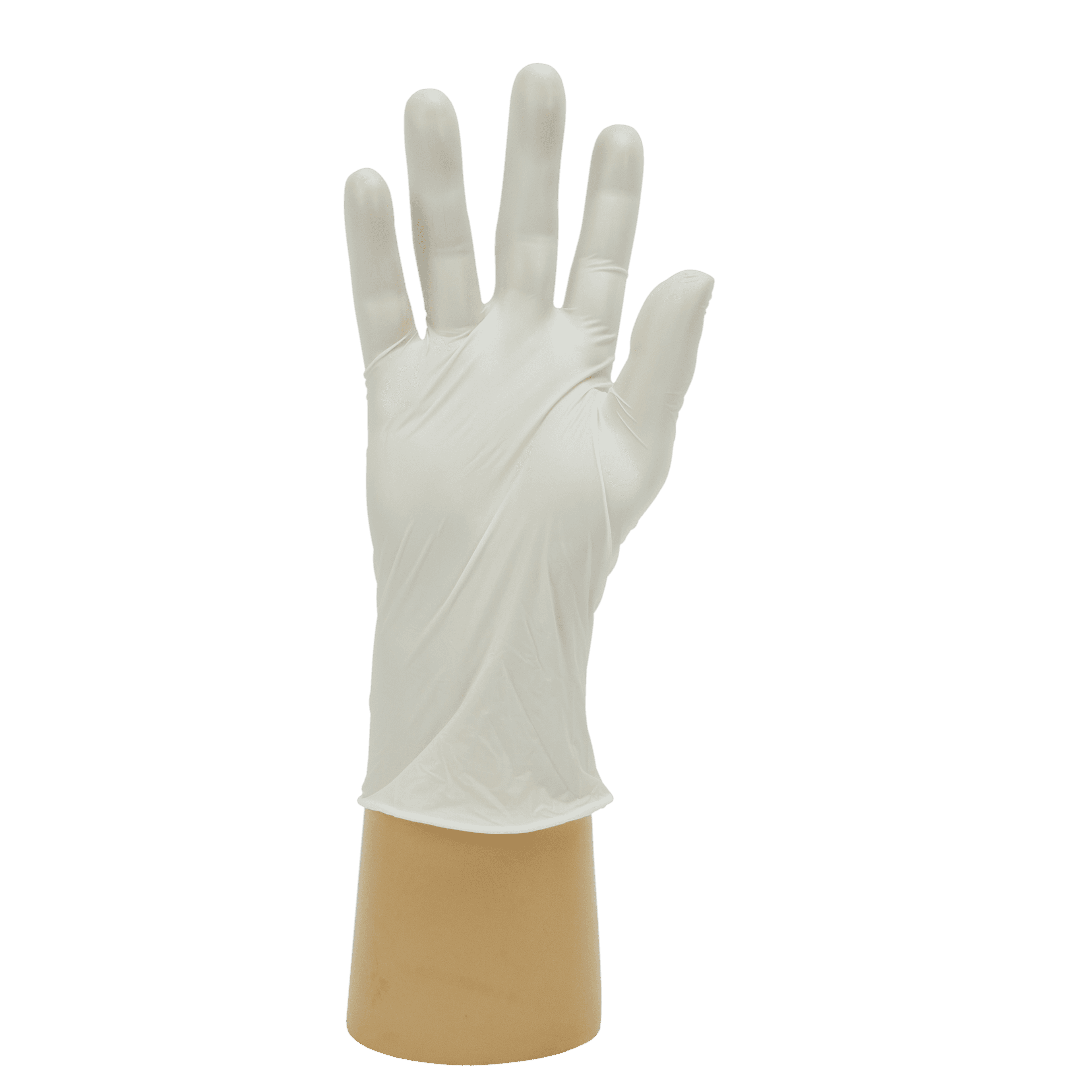 Polyco Small White Powder Free Vinyl Disposable Gloves - Pack of 100