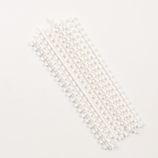 Plastic Binding Combs - 6mm - White - Box of 250