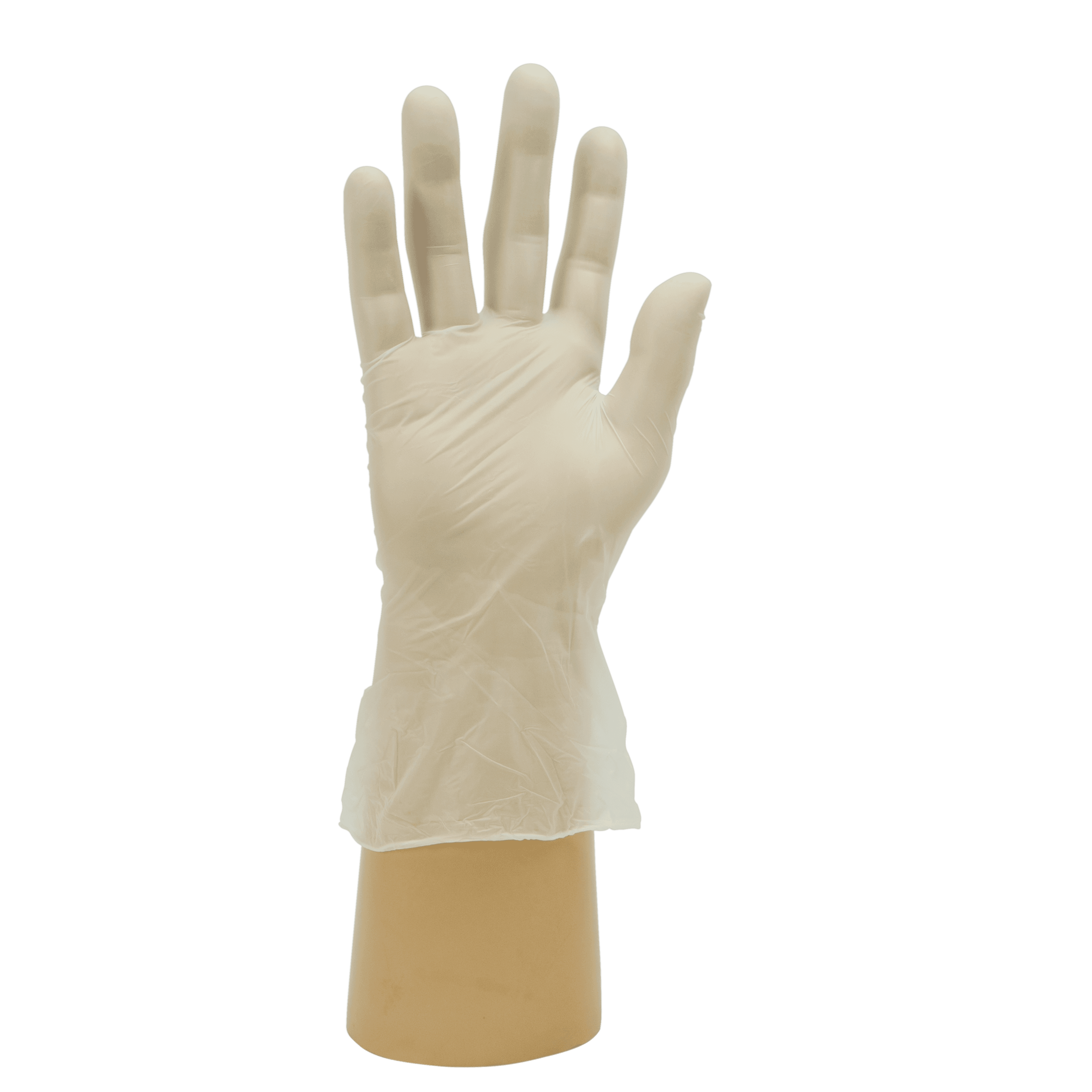 Polyco Small Clear Powder Free Vinyl Disposable Gloves - Pack of 100