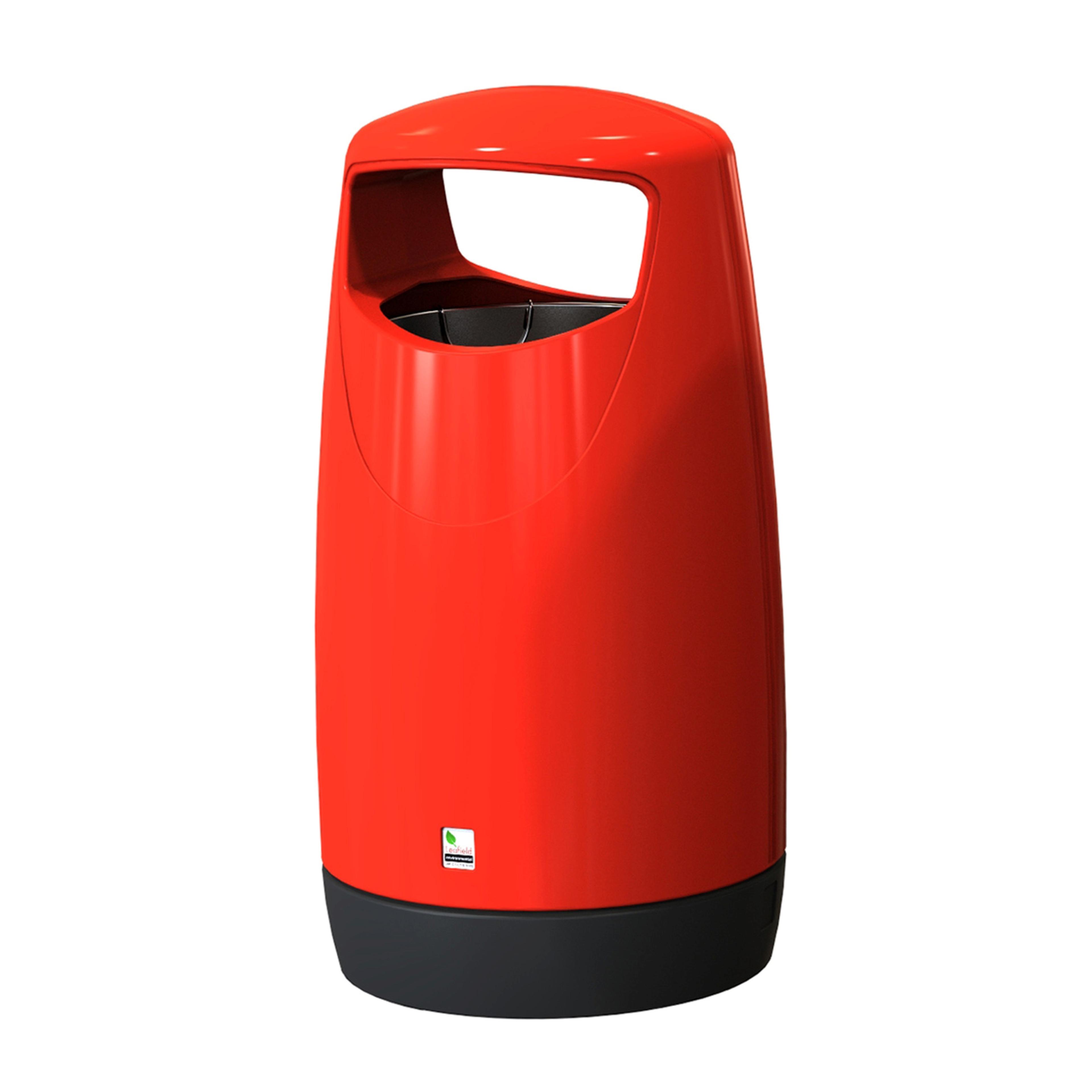 100L Red Consort Litter Bin