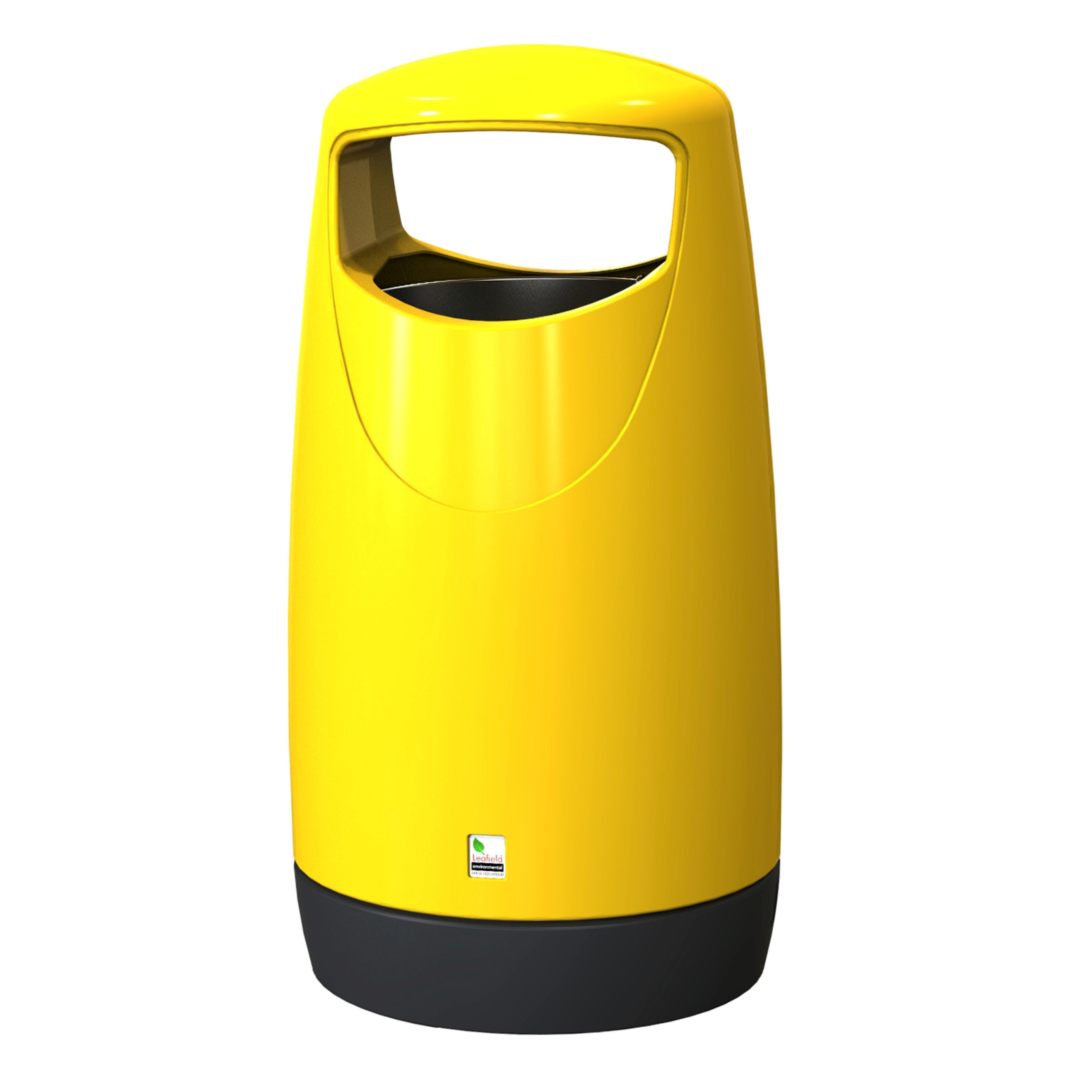 100L Yellow Consort Litter Bin
