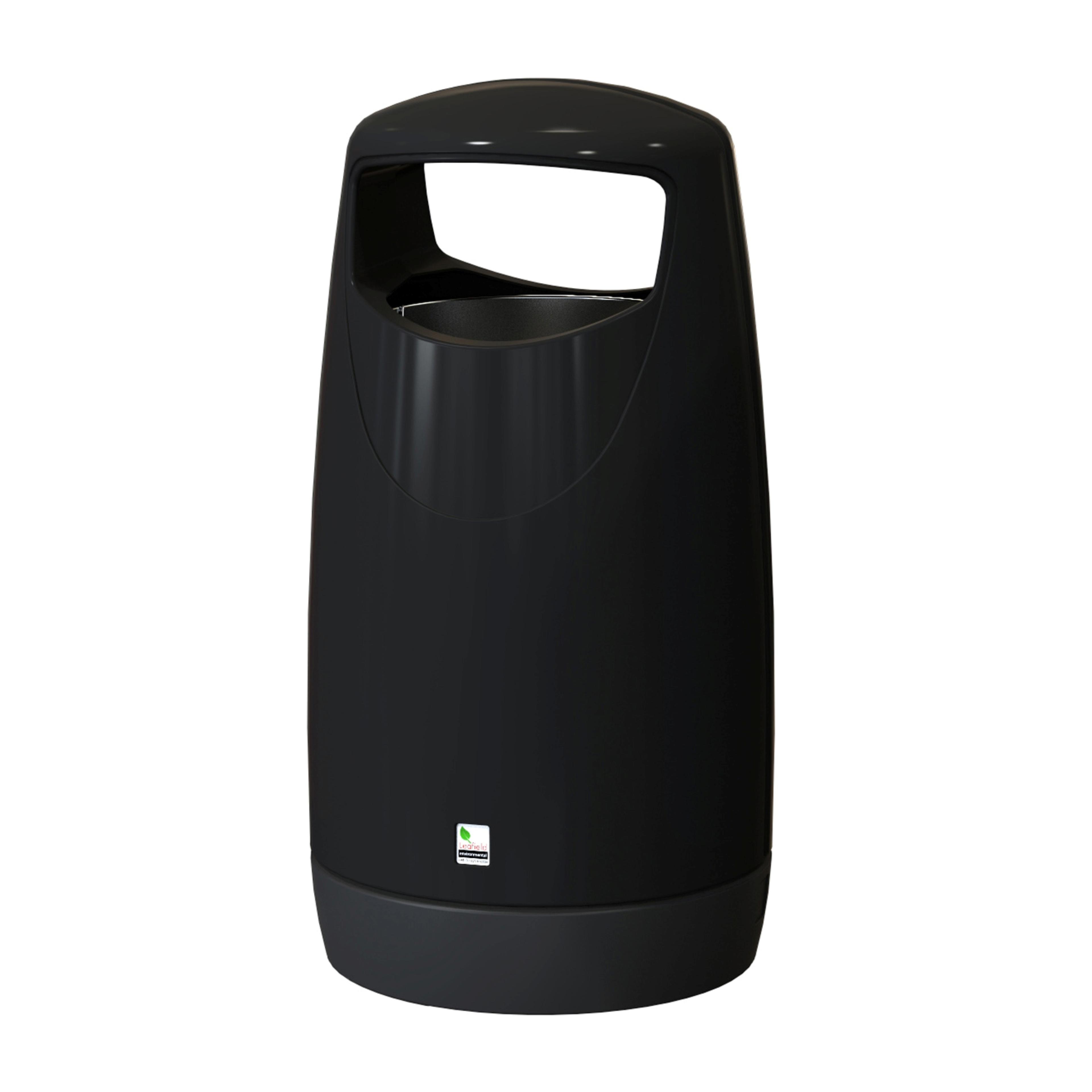 100L Black Consort Litter Bin