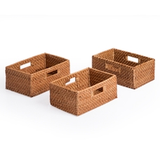 Sense of Place Set of 3 Storage Baskets 