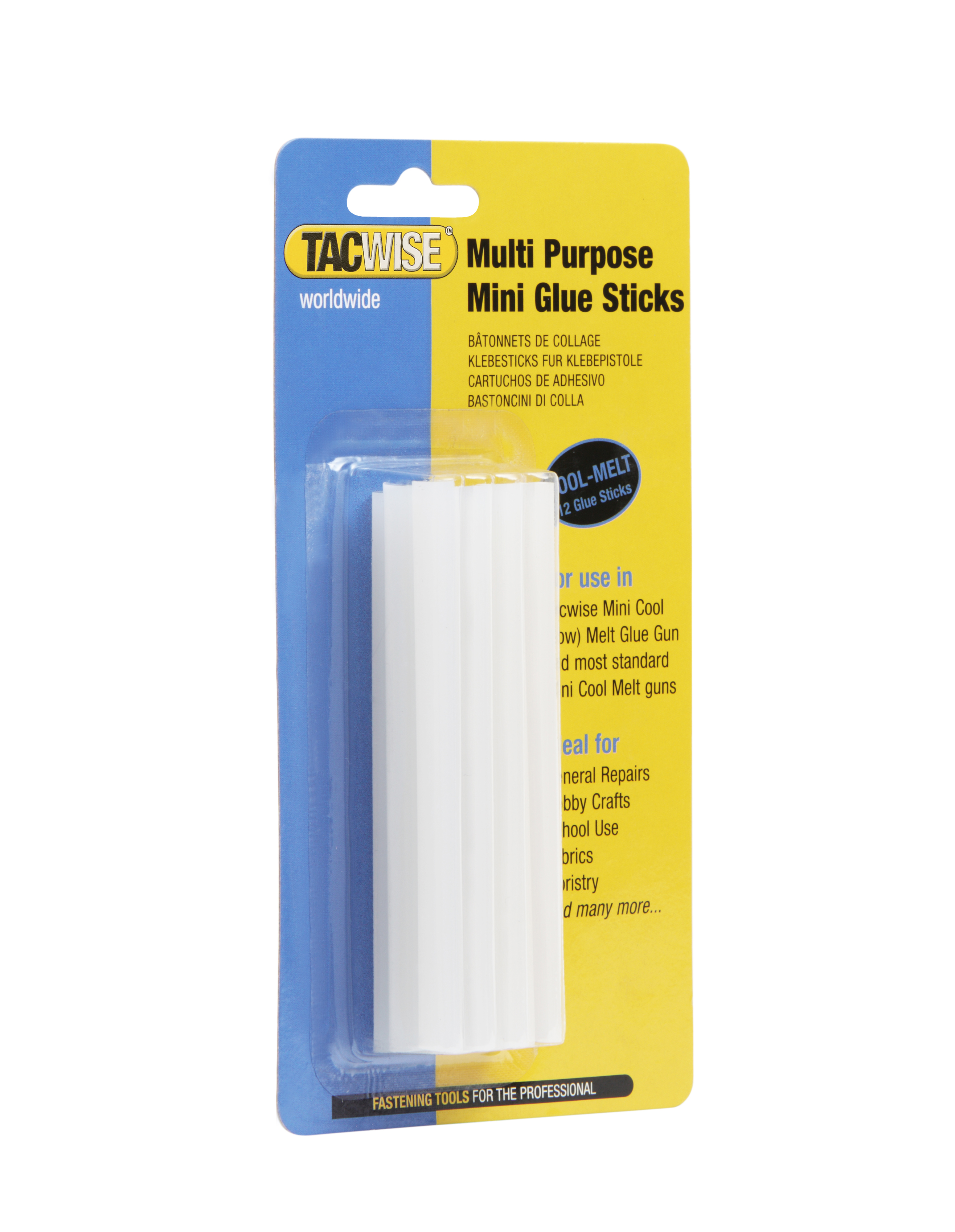 Tacwise Low Melt Sticks Clear P12