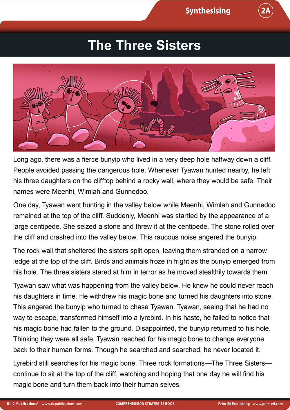 The Comprehension Strategies Box 3