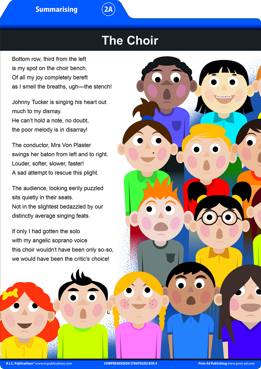 The Comprehension Strategies Box 4