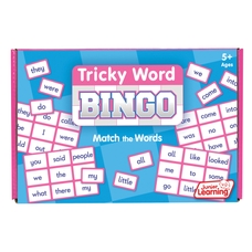 Junior Learning Tricky Word Bingo