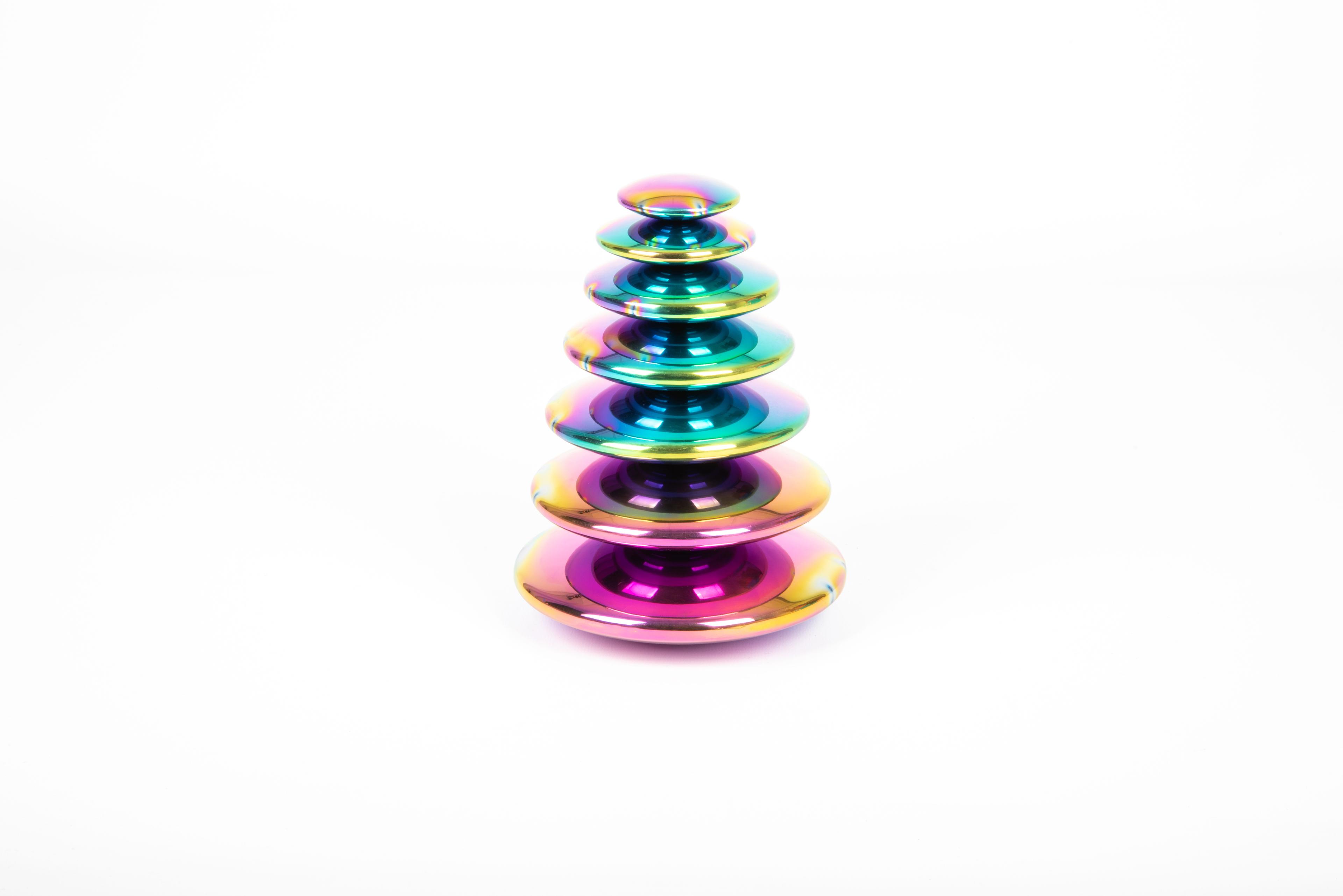 tickit Sensory Reflective Colour Burst Buttons - Pack of 7