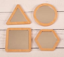 Learn Well  Little Looking Mirror Shapes - Set of 4