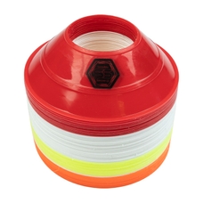 Sensible Soccer Mini Pro Cones - Assorted - Pack of 50