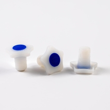 Glassco Plastic Volumetric Flask Stoppers - 100ml and 250ml (14.5/23)