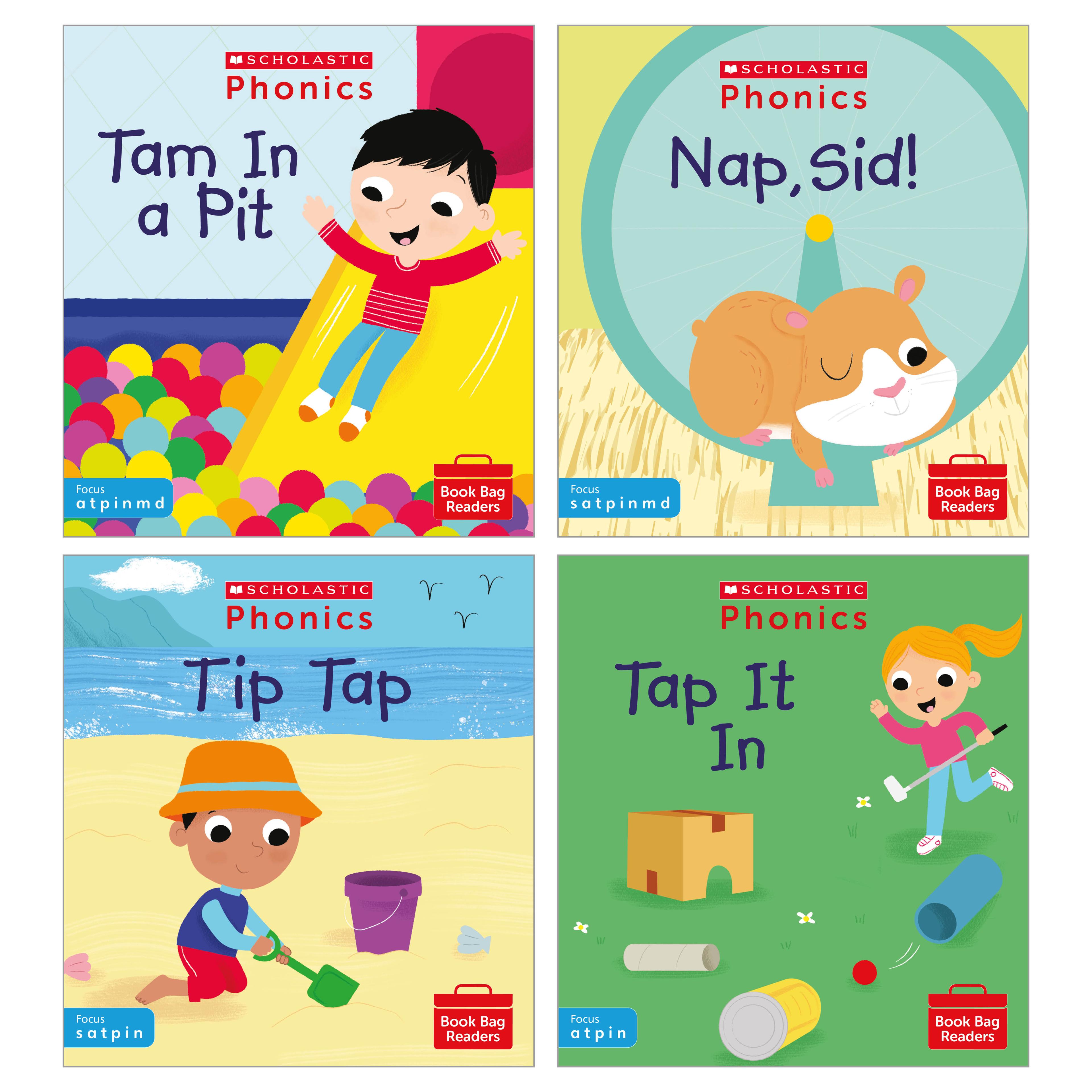 SCHOLASTIC Phonics Book Bag Readers - Starter Pack 1