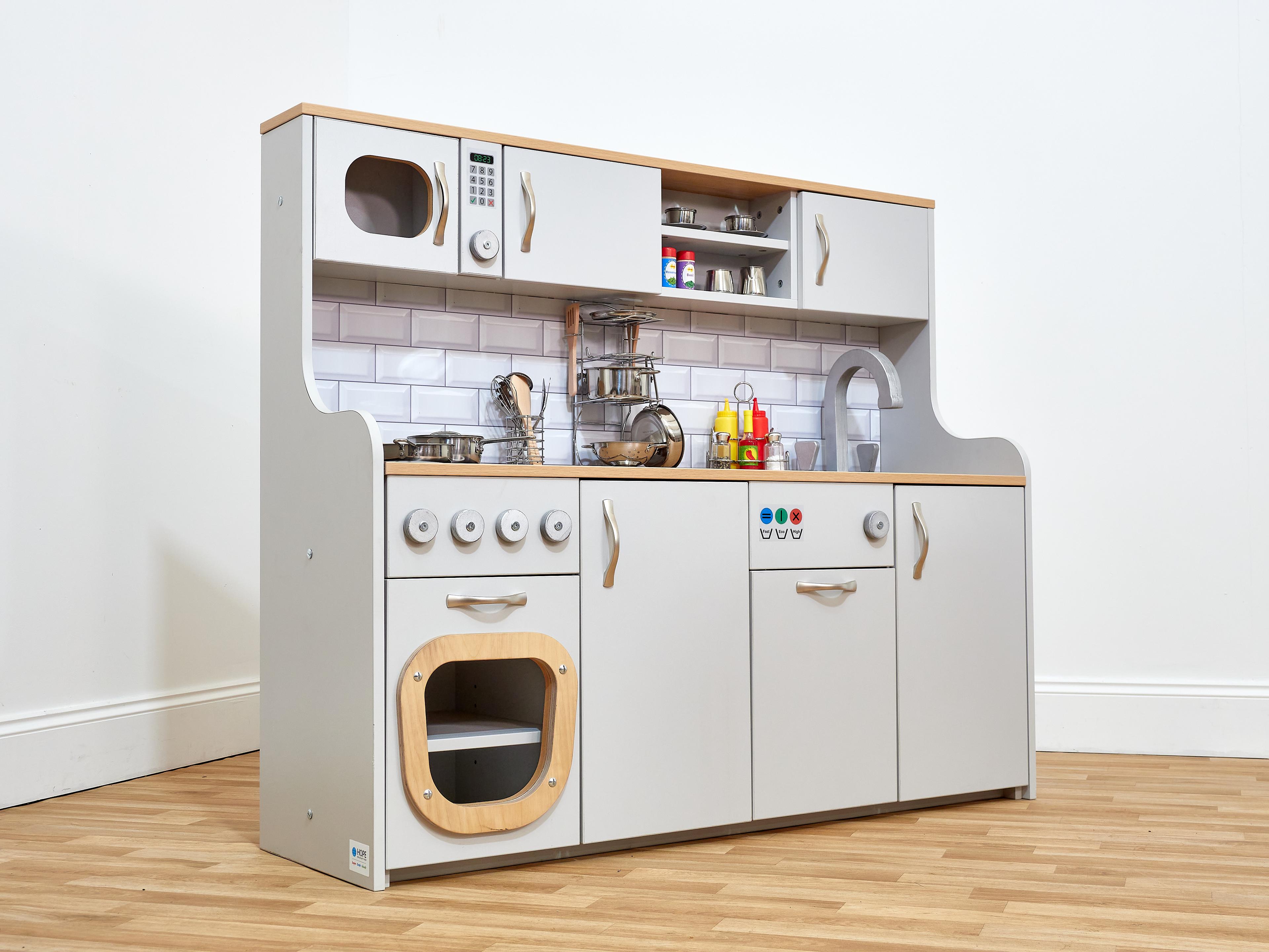 Role Play All in One Kitchen from Hope Education - Grey