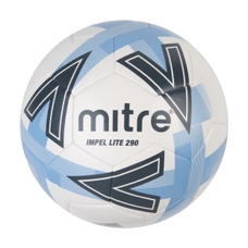 Mitre Impel Lite Football - White/Blue - Size 4 - 290g