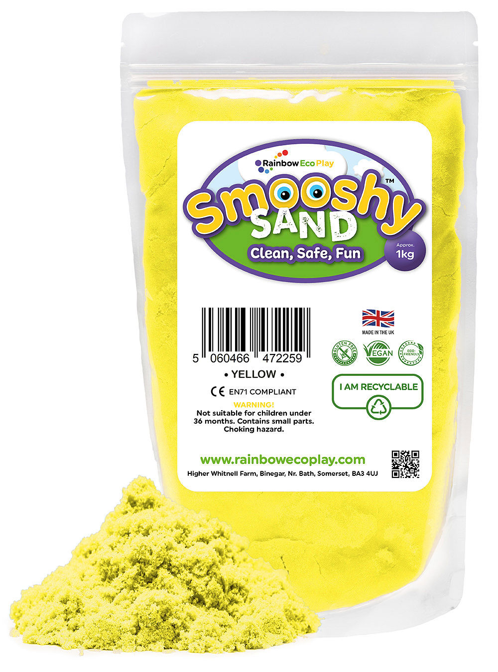 Smooshy Sand Yellow 1kg