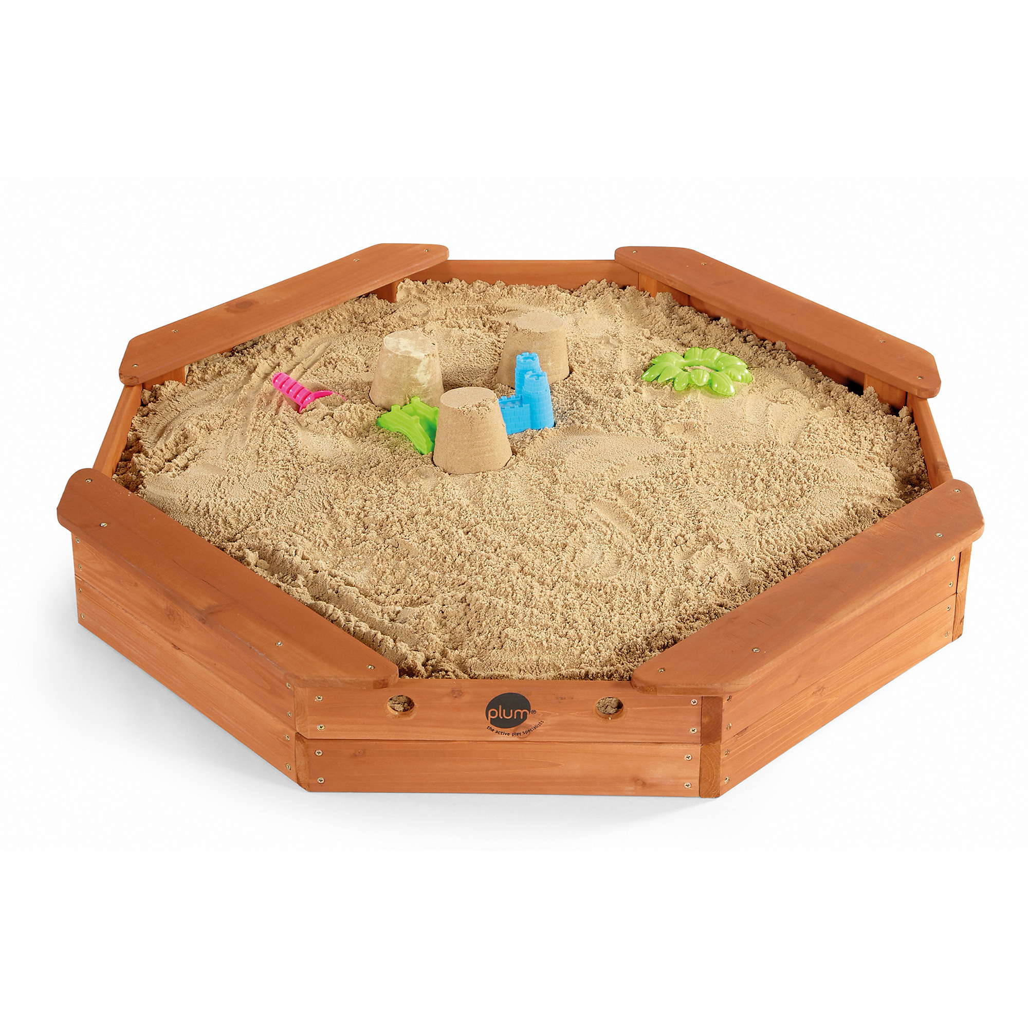 Plum Treasure Beach Hexangonal Sand Pit