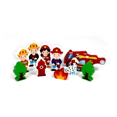 Firefighter Character Group - Pack of 12