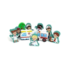 Ambulance Character Group - Pack of 10