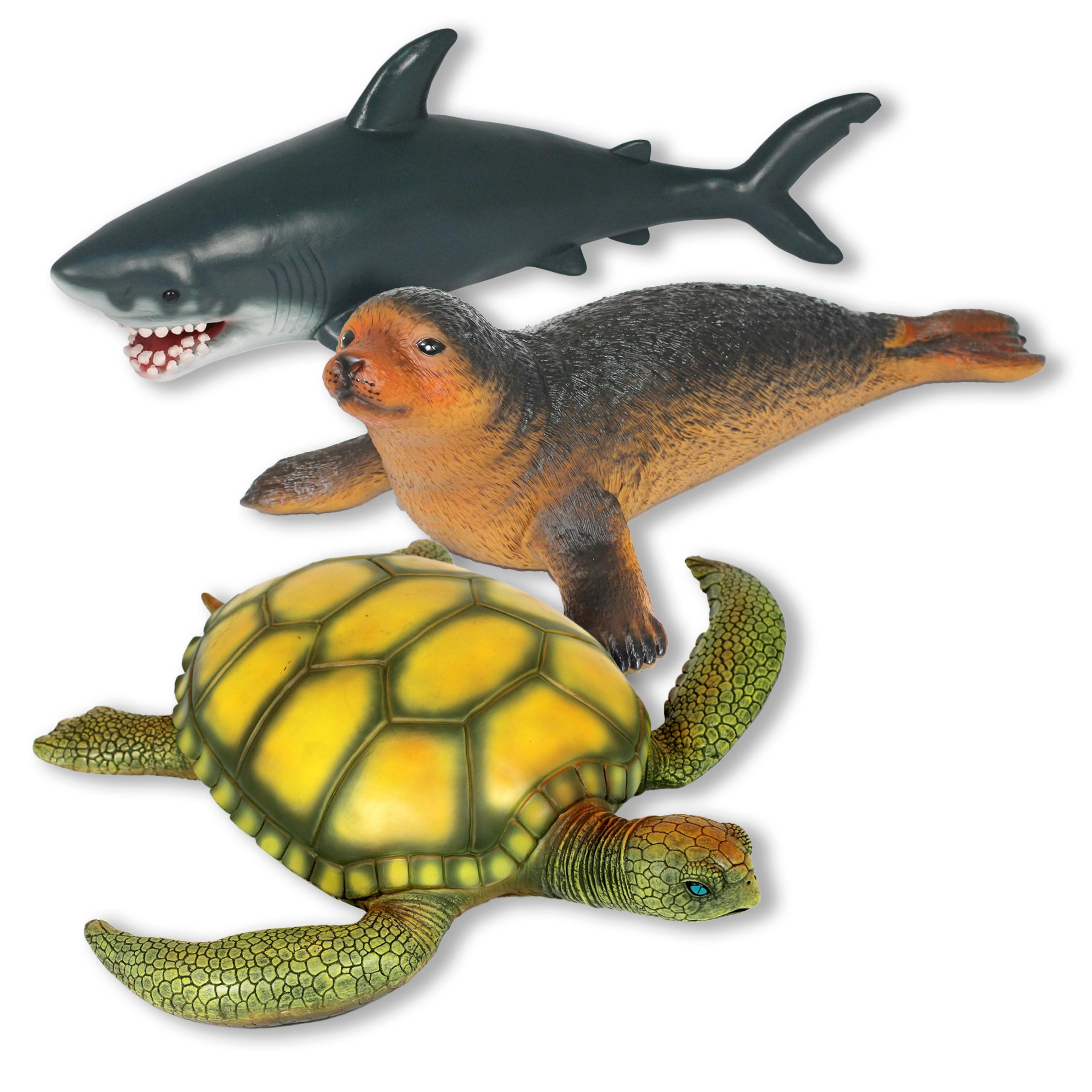Jumbo Sea Animals - Set of 3