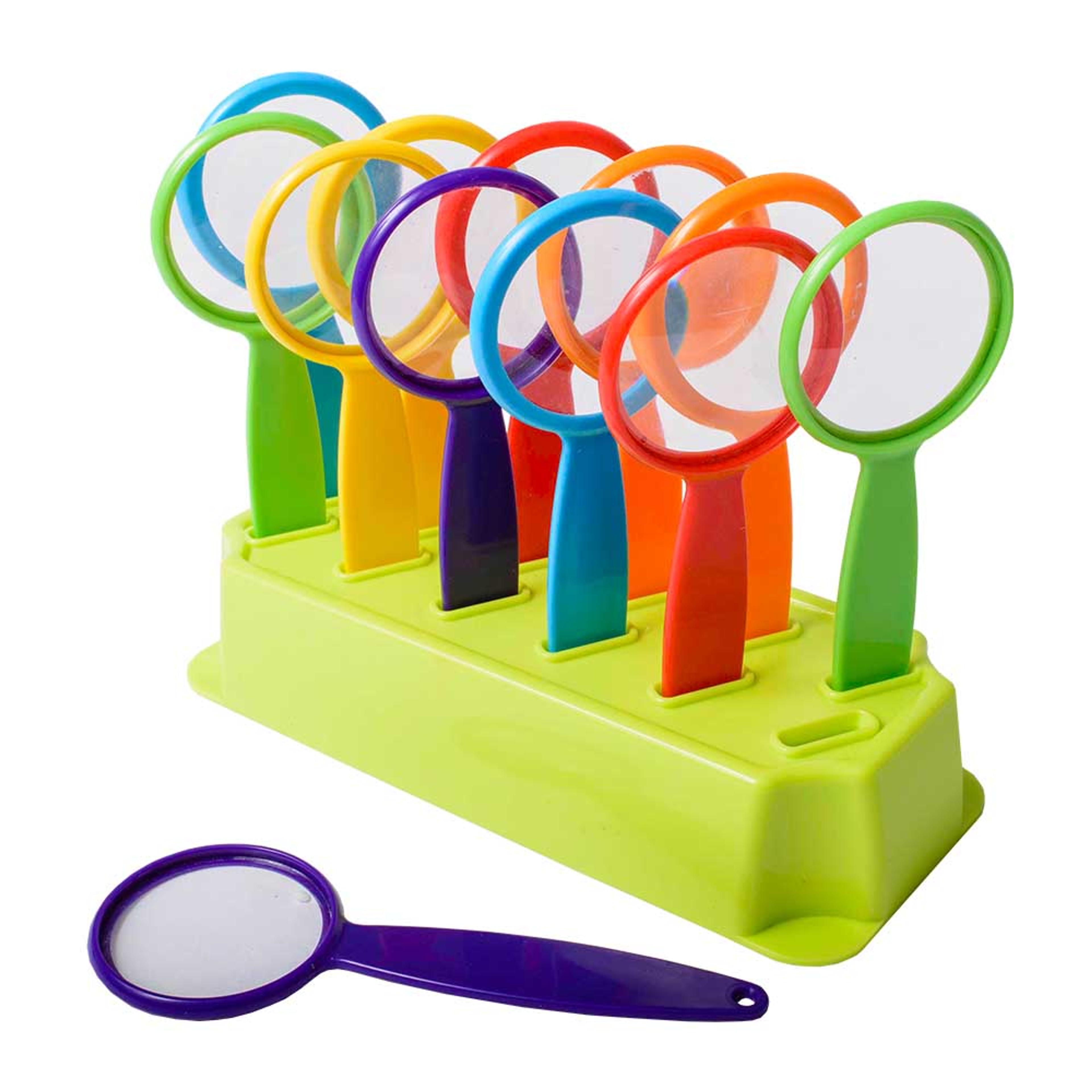 EDUK8 Handy Magnifiers (with stand) - Set of 12 