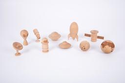 tickit Wooden Space Adventure Set - Pack of 10