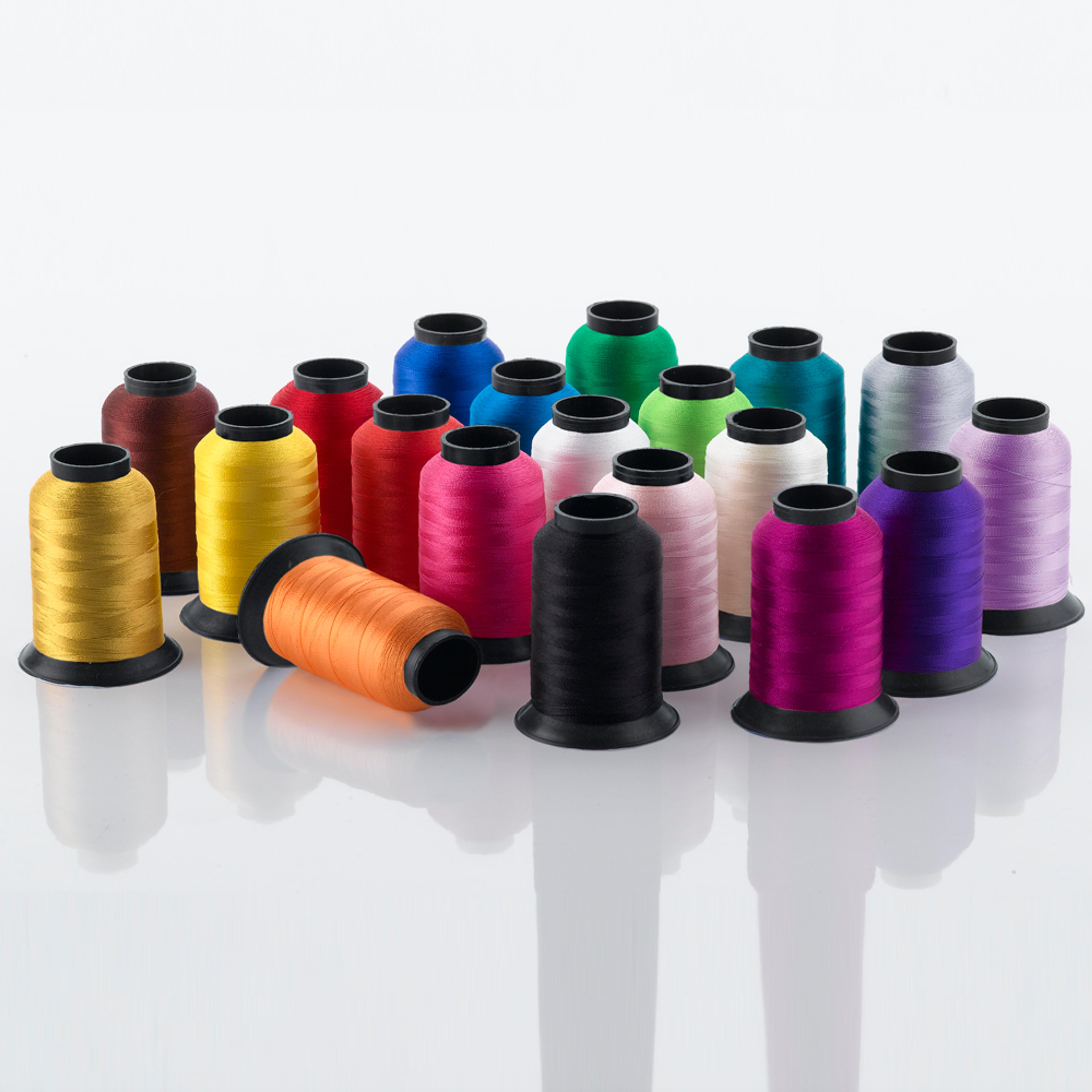 SureStitch Viscose Rayon Embroidery Thread - Mixed. Pack of 20