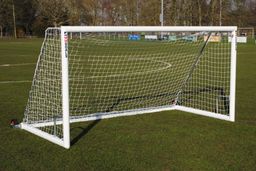 MH Lift and Go Self-Weighted Football Goals - 16 x 7ft - Pair