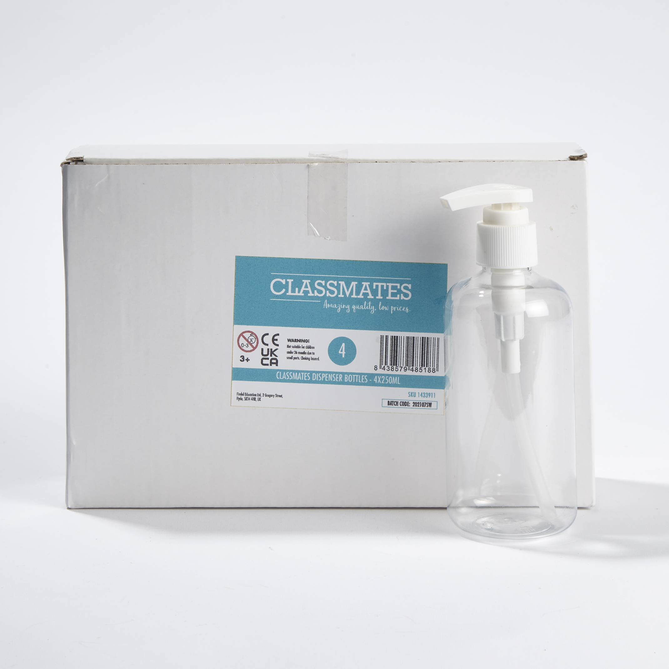 Classmates Dispenser Bottles - 4 x 250ml