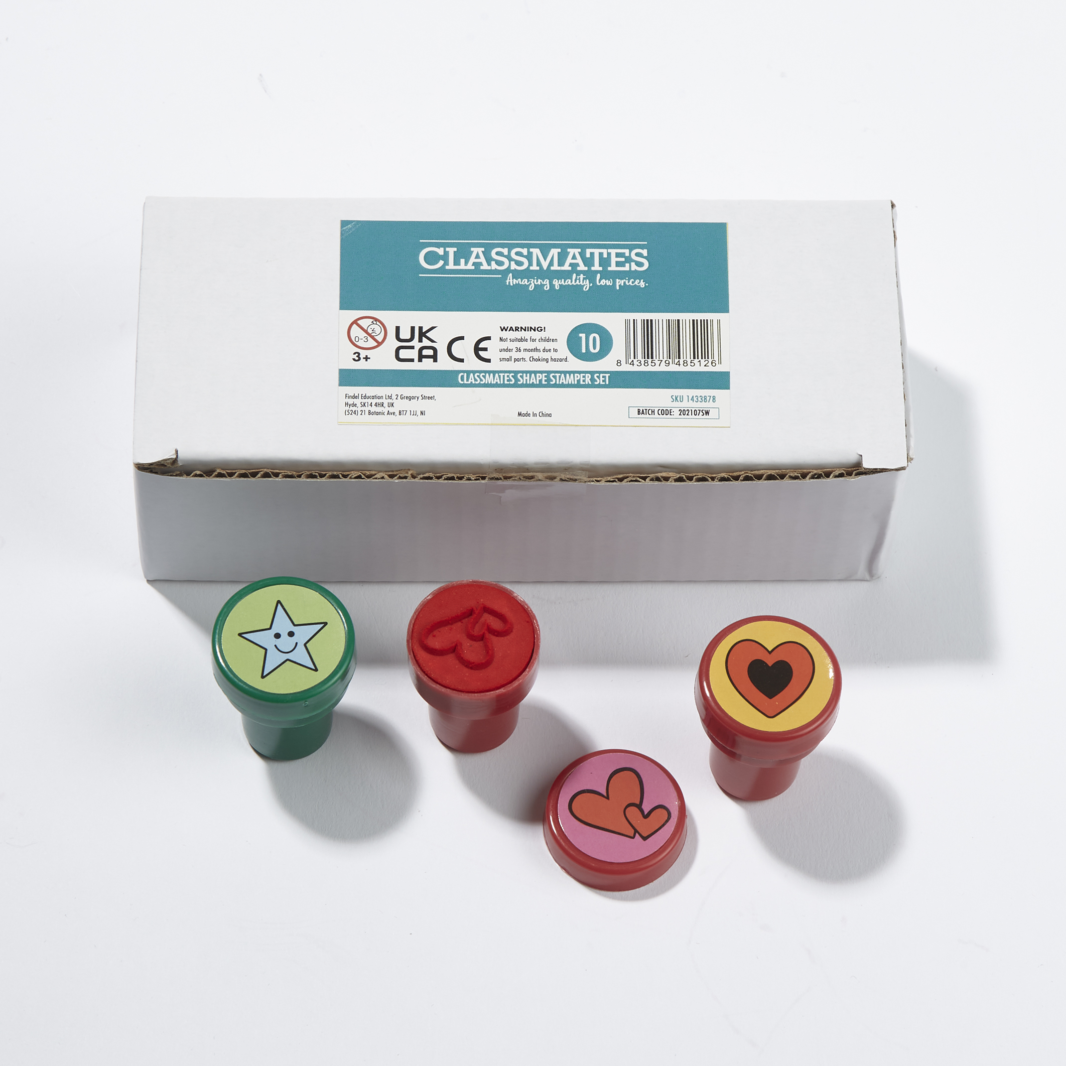 Classmates Shape Stamper Set