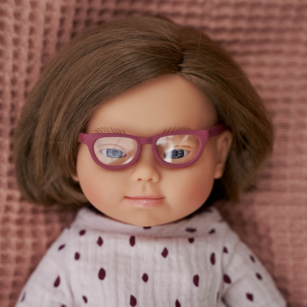 Baby doll sales with glasses