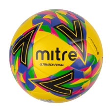 Mitre Ultimatch Futsal Football - Yellow