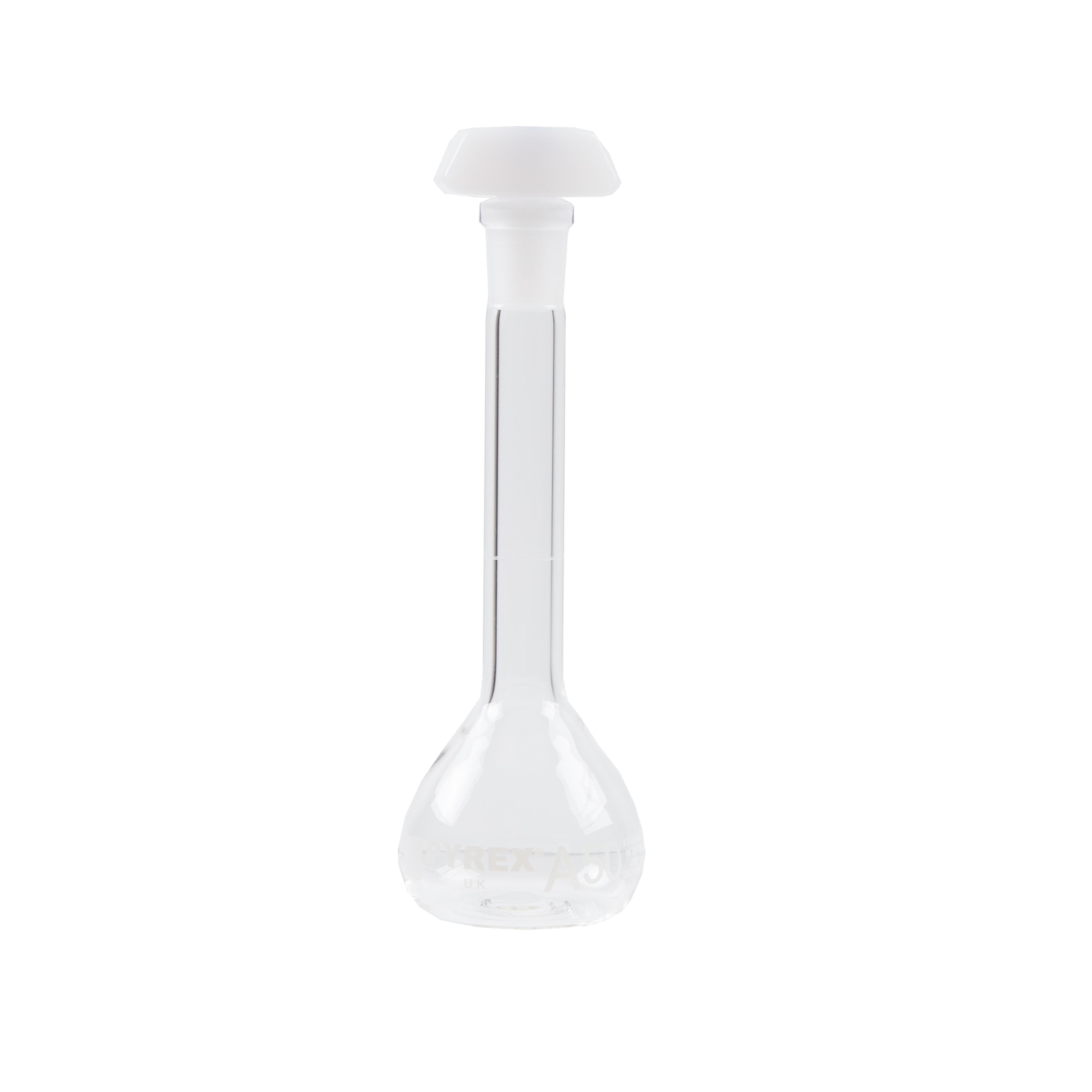 Pyrex Stoppered Volumetric Flask (Class A) - 50ml