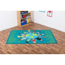 Children of the World Welcome Carpet - Classmates