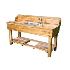 Outdoor Wooden Large Water Table 