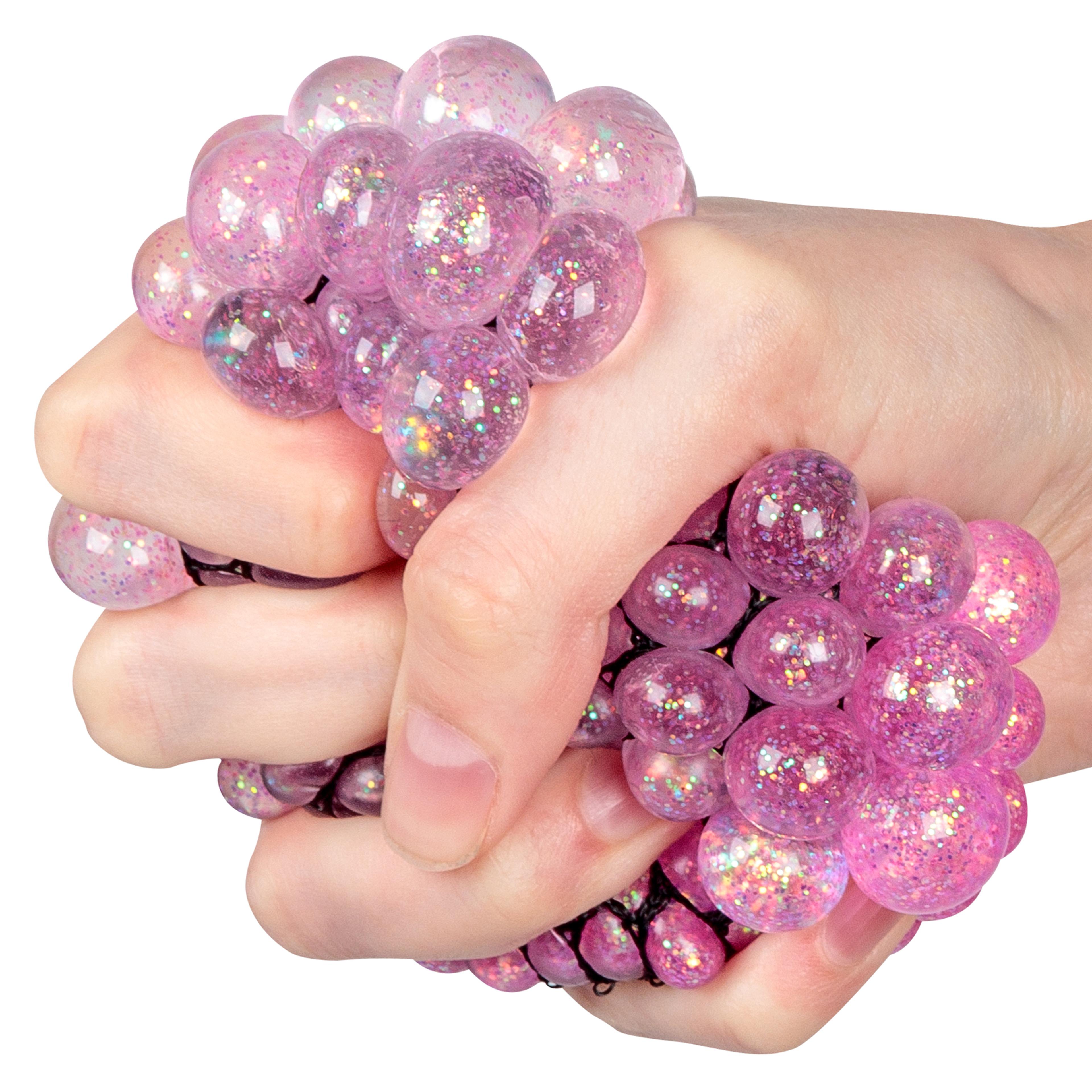 Tobar Glitter Squishy Mesh Ball