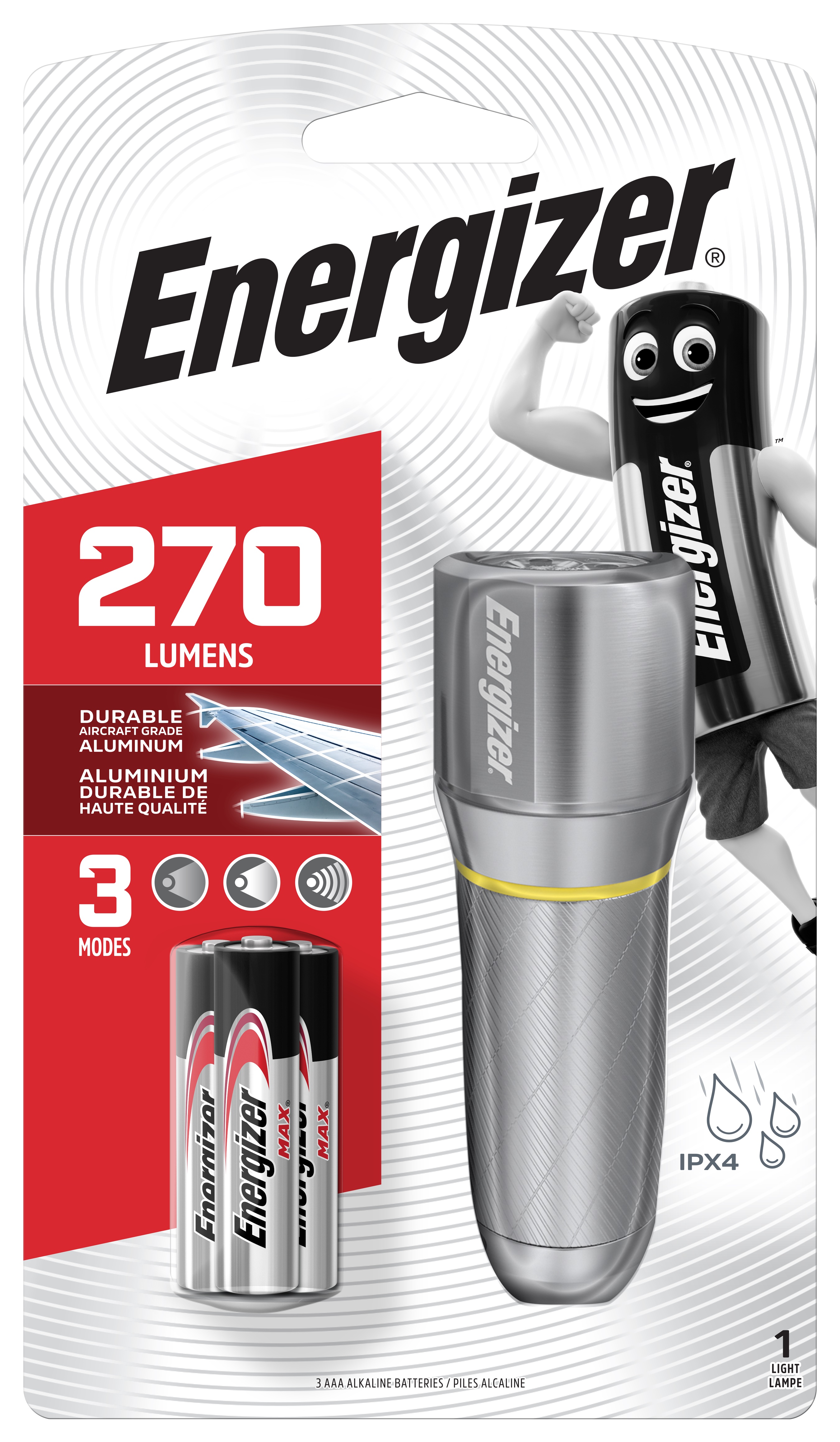 Energizer Metal Vision HD 3AAA Torch