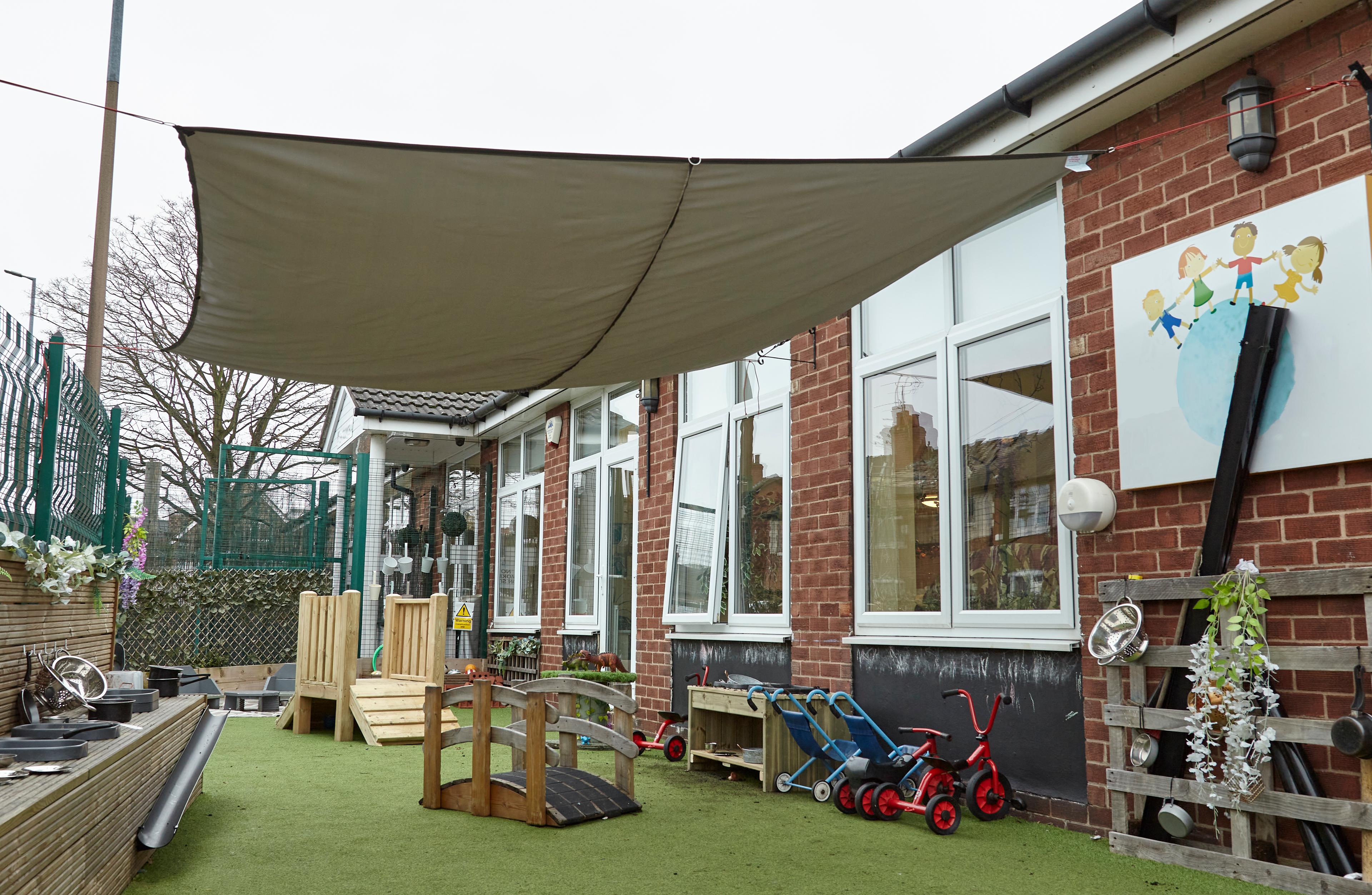 Outdoor Heavy Duty Fabric Tarpaulin from Hope Education