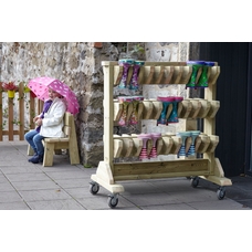 Millhouse Outdoor Double Sided Welly Storage 