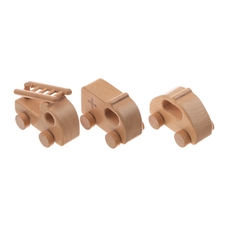 Wooden Community Vehicles FSC from Hope - Pack of 3