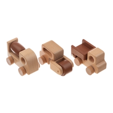 Wooden Construction Vehicles FSC from Hope - Pack of 3