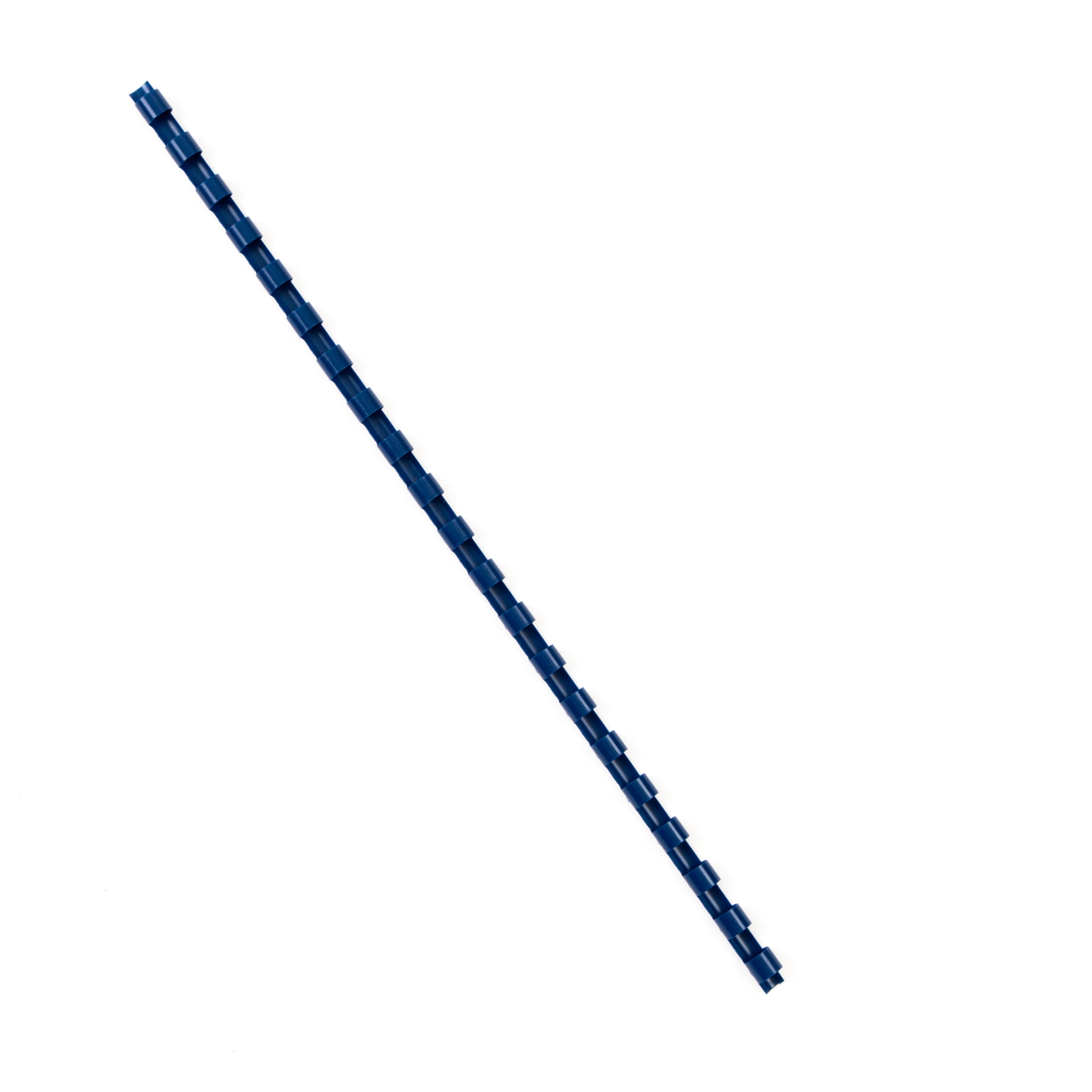 Plastic Binding Combs - 8mm - Blue - Box of 100