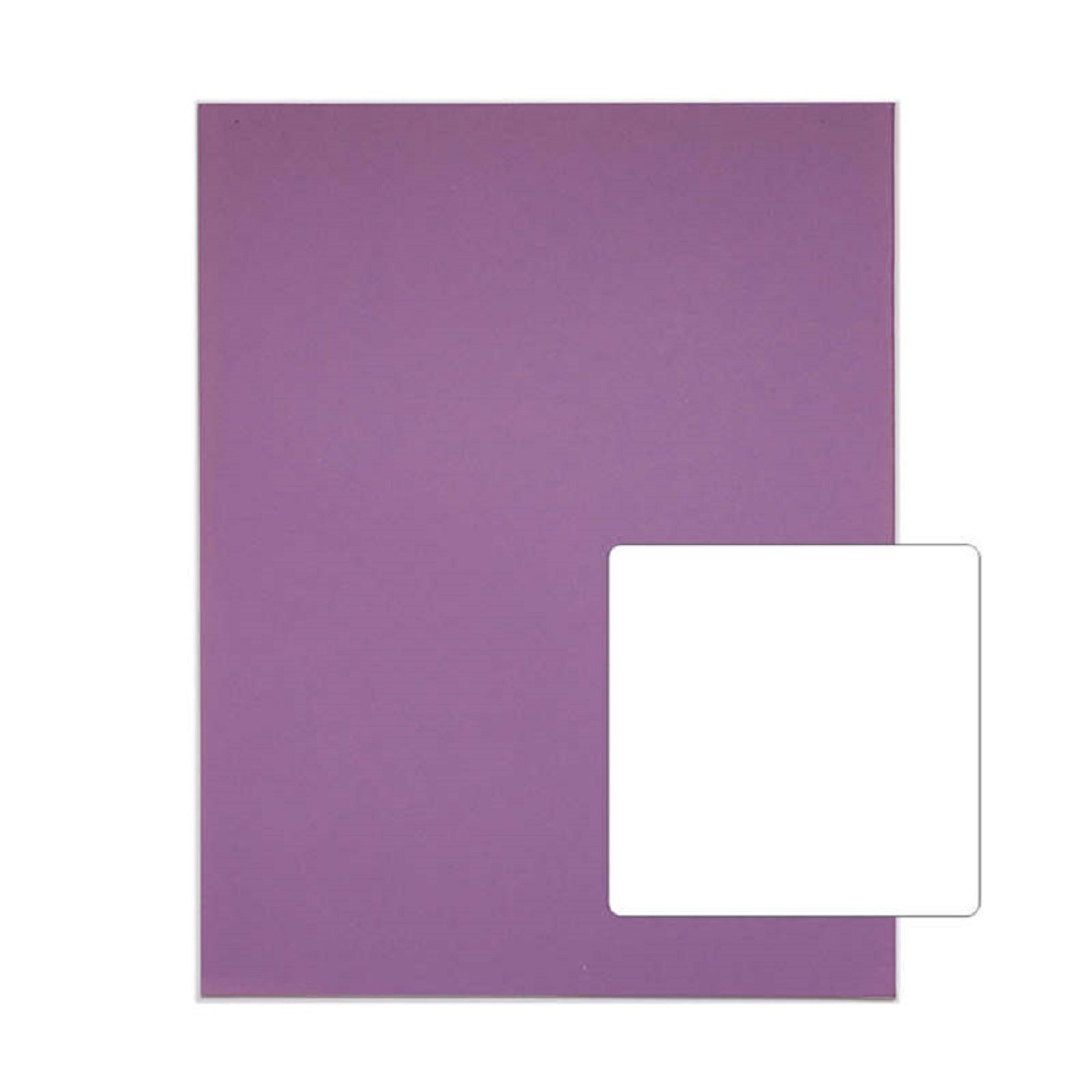 Rhino A3+ Workbooks 40 Page, Plain, Purple - Pack of 30