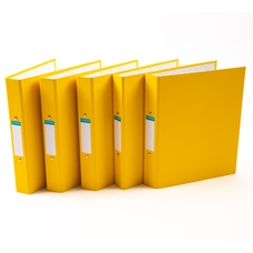 Classmates Ring Binder - A4 - Yellow - Pack of 10