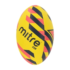 Mitre Cub Training Rugby Ball - Yellow/Navy/Orange - Size 3 