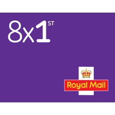 Royal Mail 1st Class Stamps - Sheet of 8